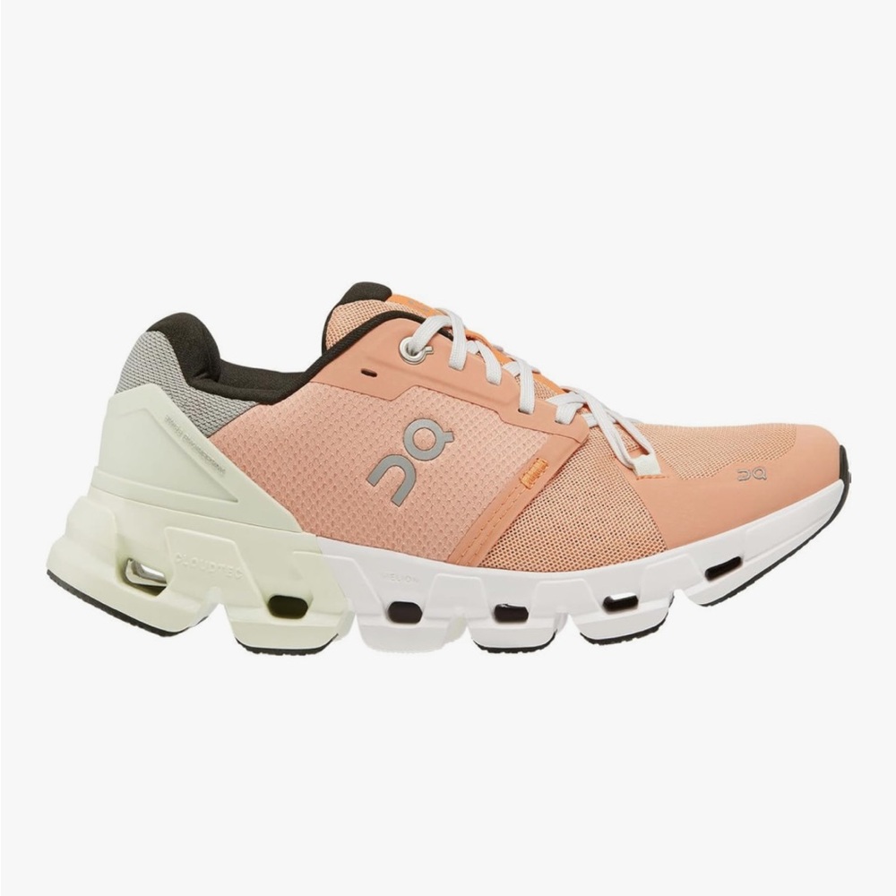 On Cloudflyer 4 Shoes Womens Size 9.5 Peach Running Sneakers